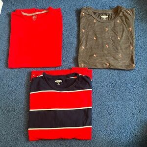 3 Pack Short Sleeve T Shirts